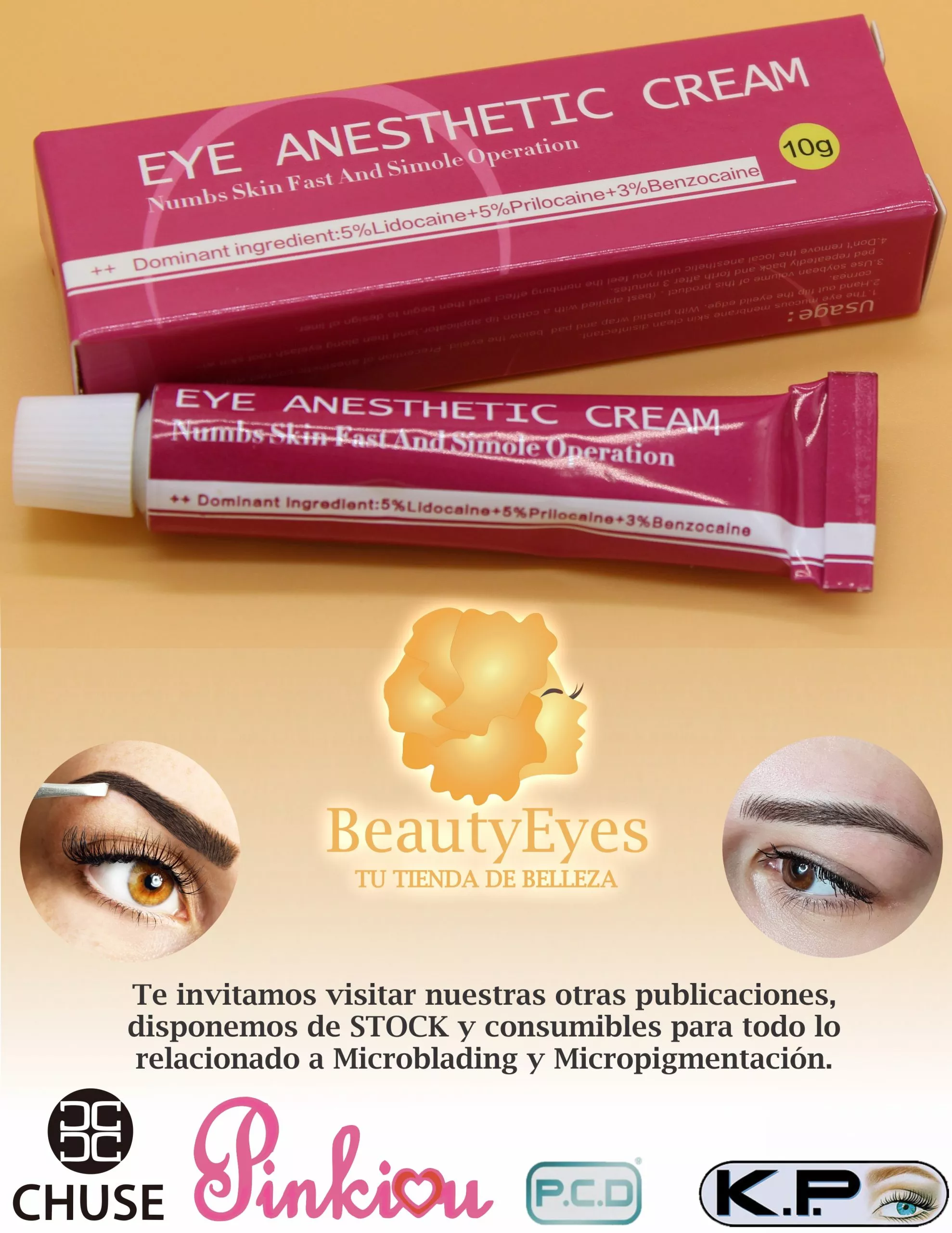 Anestesia Topica Eye Anestethic Cream - Imagen 5