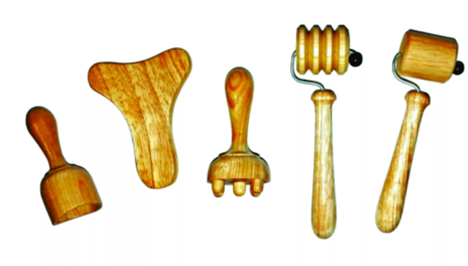 Kit De Maderoterapia Con Caja Organizadora 14 Piezas - Imagen 4