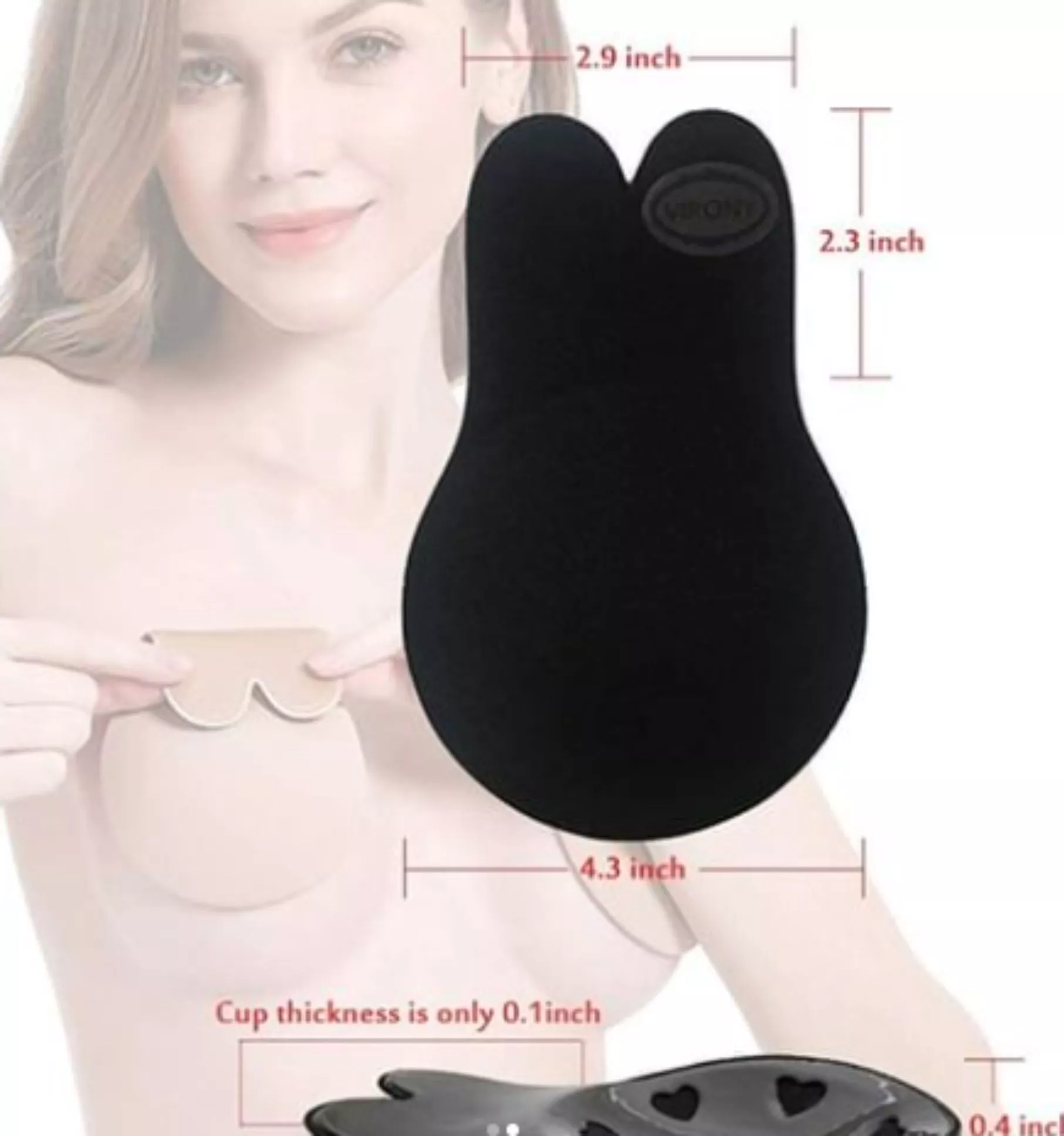 FOTO1 Brasier Invisible Levanta Busto - Imagen 8