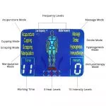 Gimnasia pasiva de 4 electrodos + infrarrojo TK-08L - Imagen 6