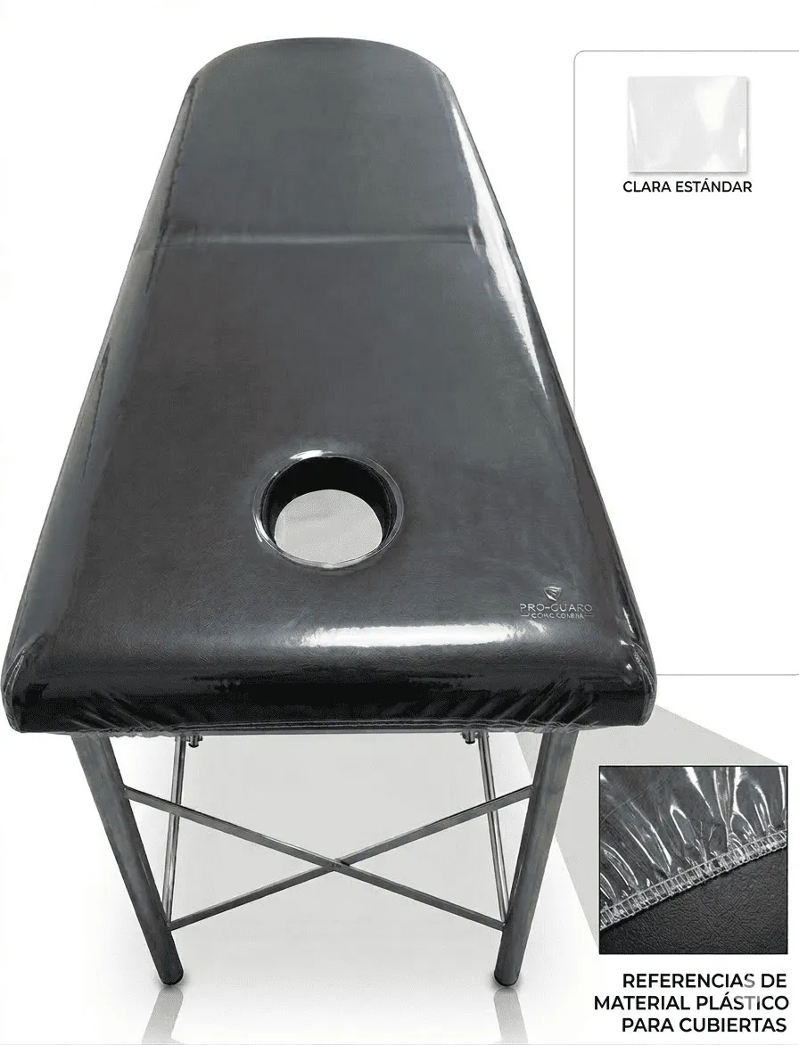 SABANA VINILO RESORTE CAMILLA - Imagen 1