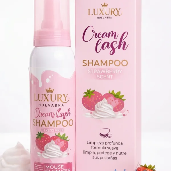 ESPUMA SHAMPOO CREAM LASH LUZY