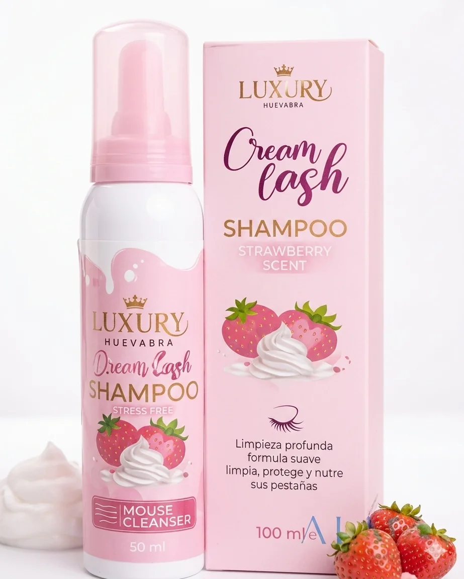 ESPUMA SHAMPOO CREAM LASH LUZY - Imagen 1