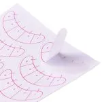Parches De Papel Con Guias Pesta?as Pelo a Pelo x 14 unds