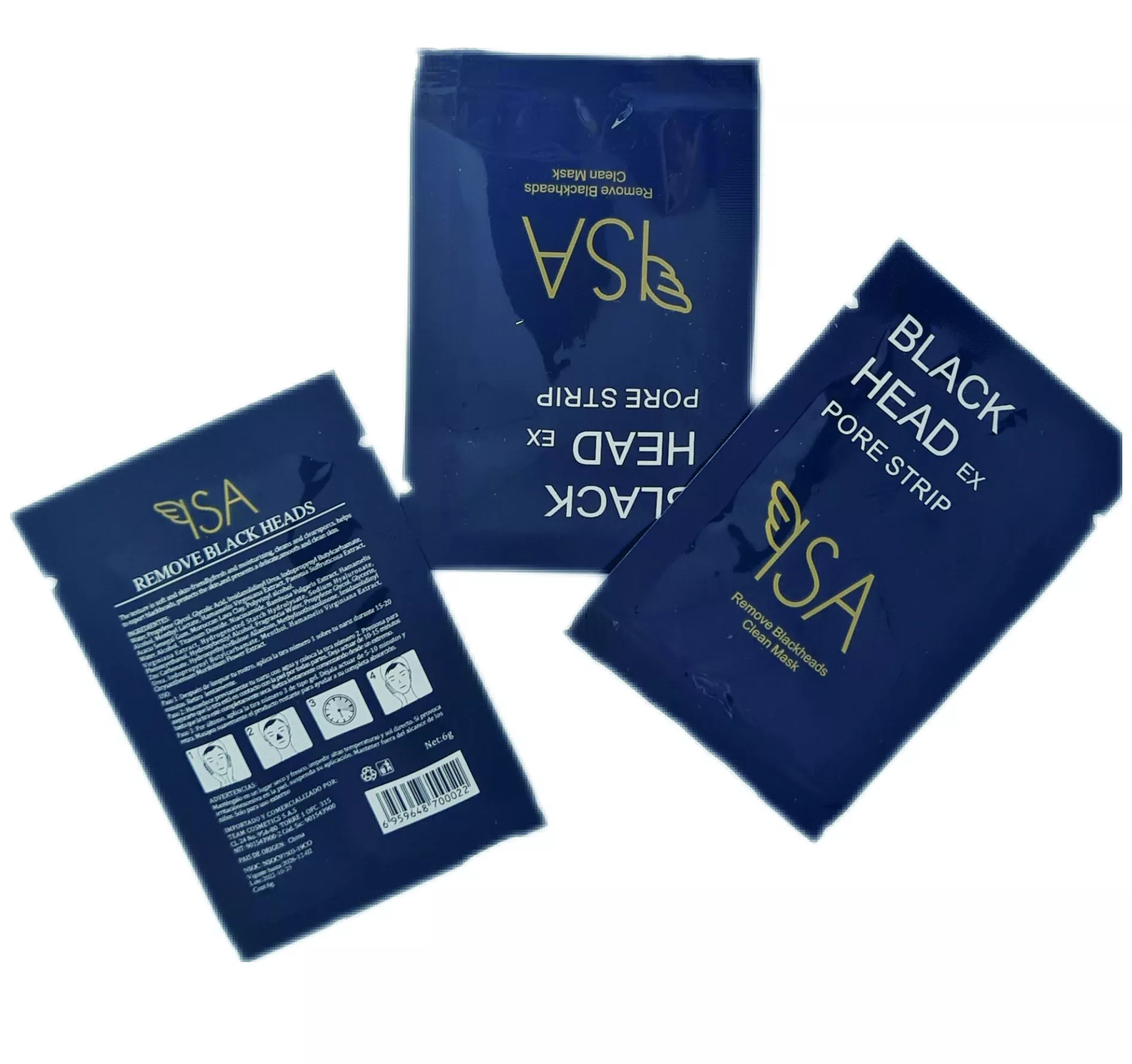 Mascarilla en sachet Removedor de puntos negros ISA - Imagen 2