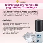 Kit Pesta?as Personal con pegante Sky tapa Negra - Imagen 2