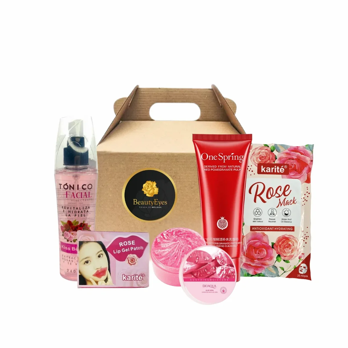 Combo Skin Care Rosas 6 piezas - Imagen 1