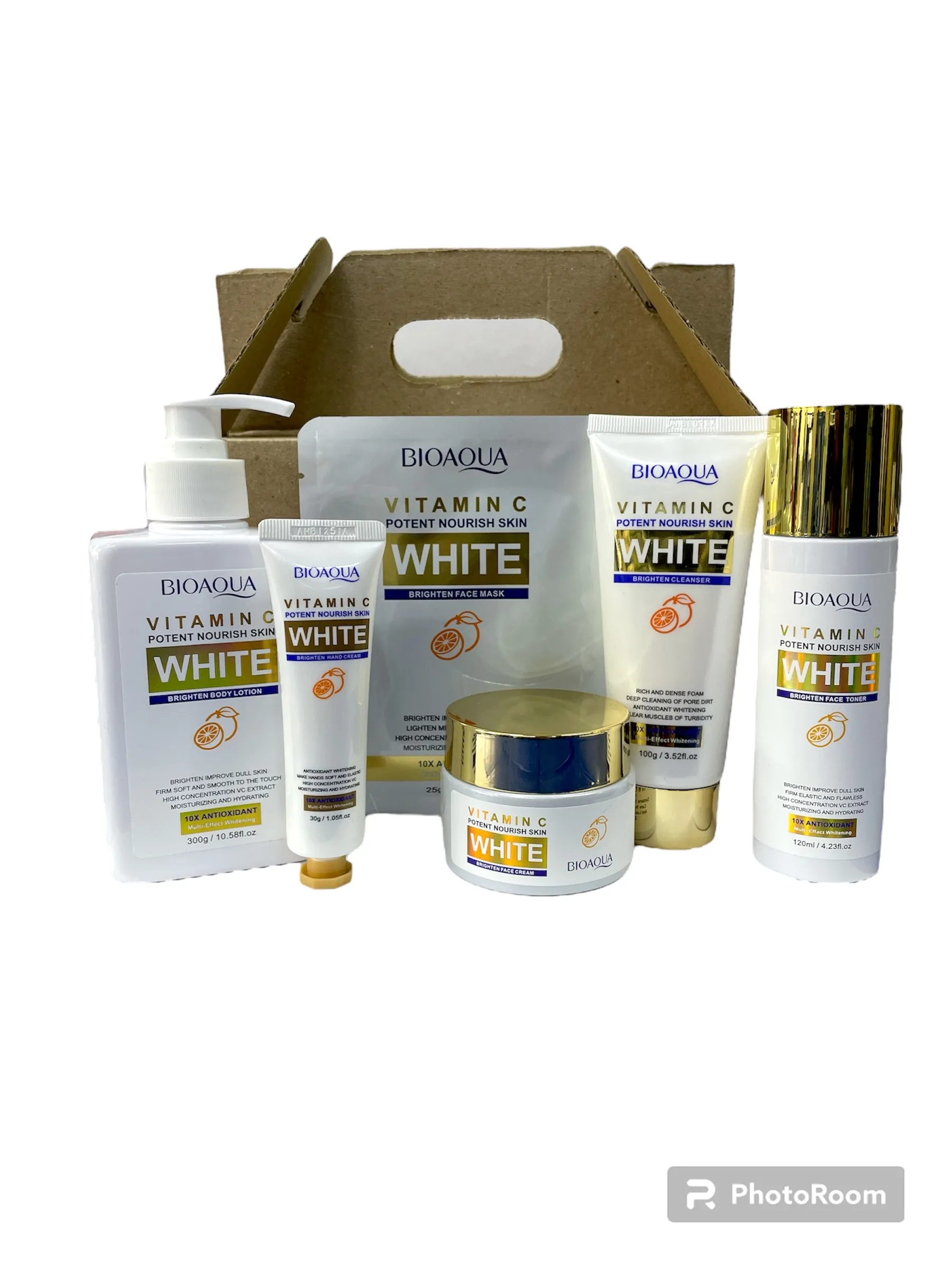 COMBO WHITE VITAM C SKIN CARE 6 PCS - Imagen 2