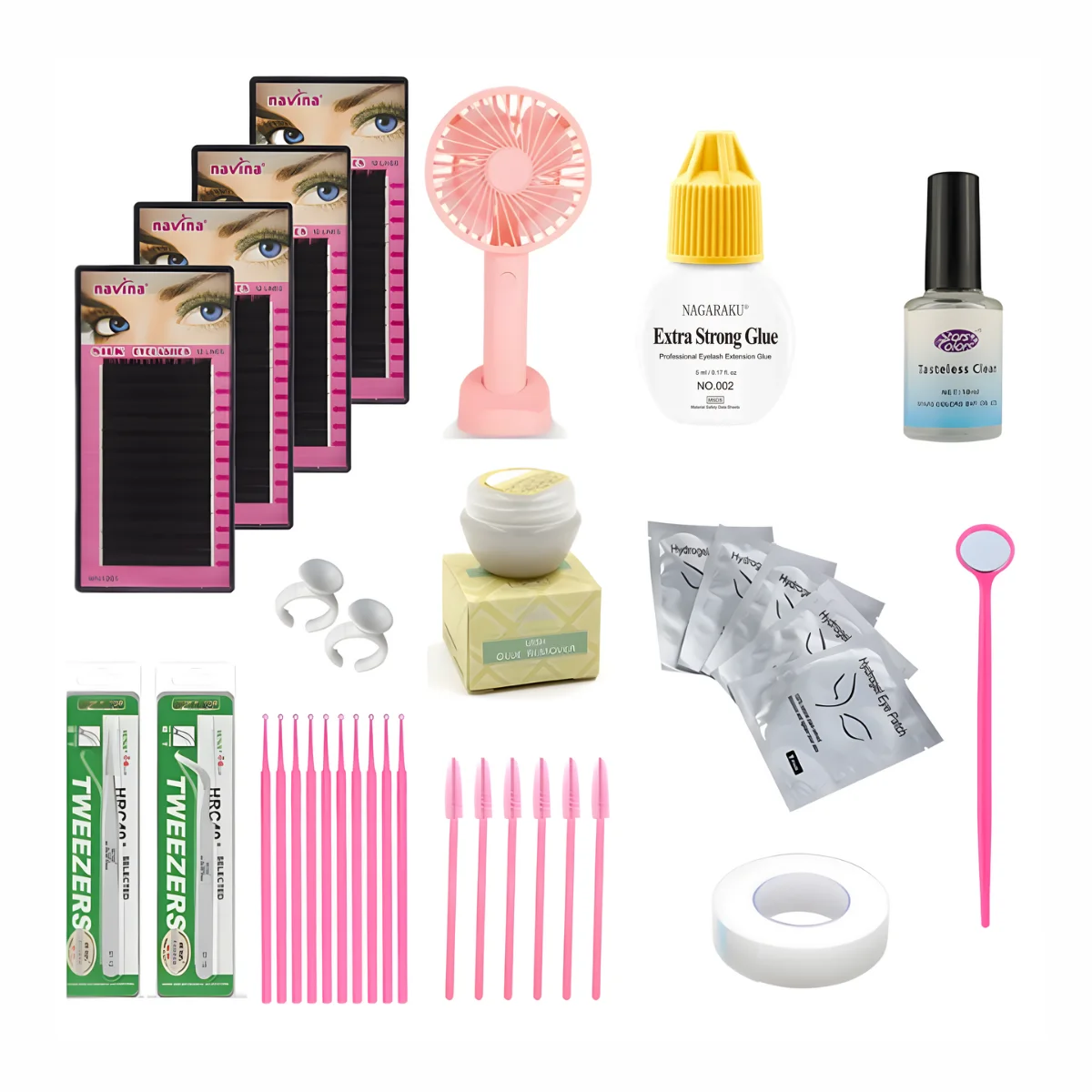 Kit Navina Deluxe Red Pestañas - Imagen 1