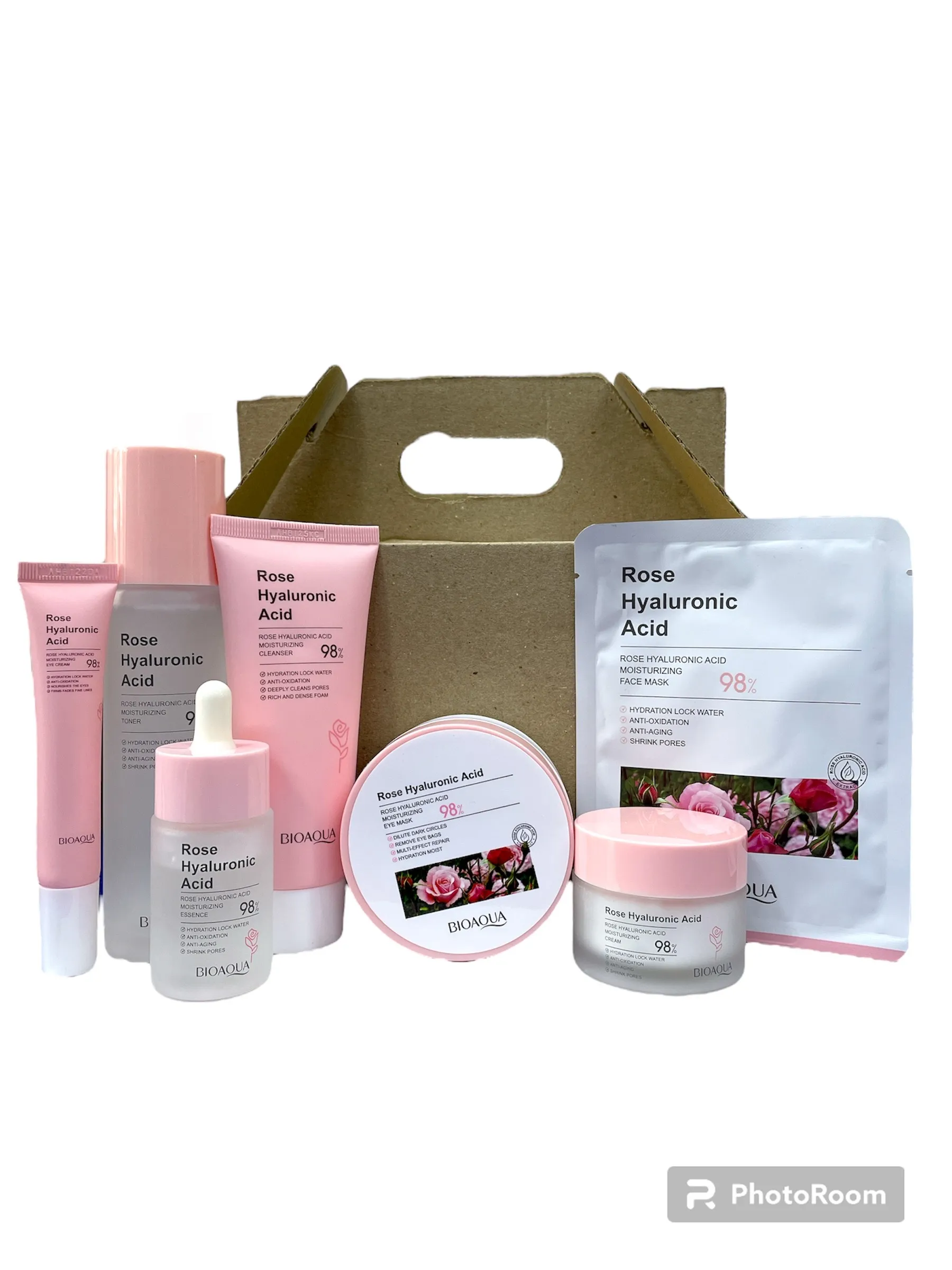 K0144 Combo Hidratante De Rosas Y Acido Hialuronico - Imagen 1