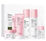 KIT FACIAL ROSAS Y AC HYALURONICO 6 PIEZAS