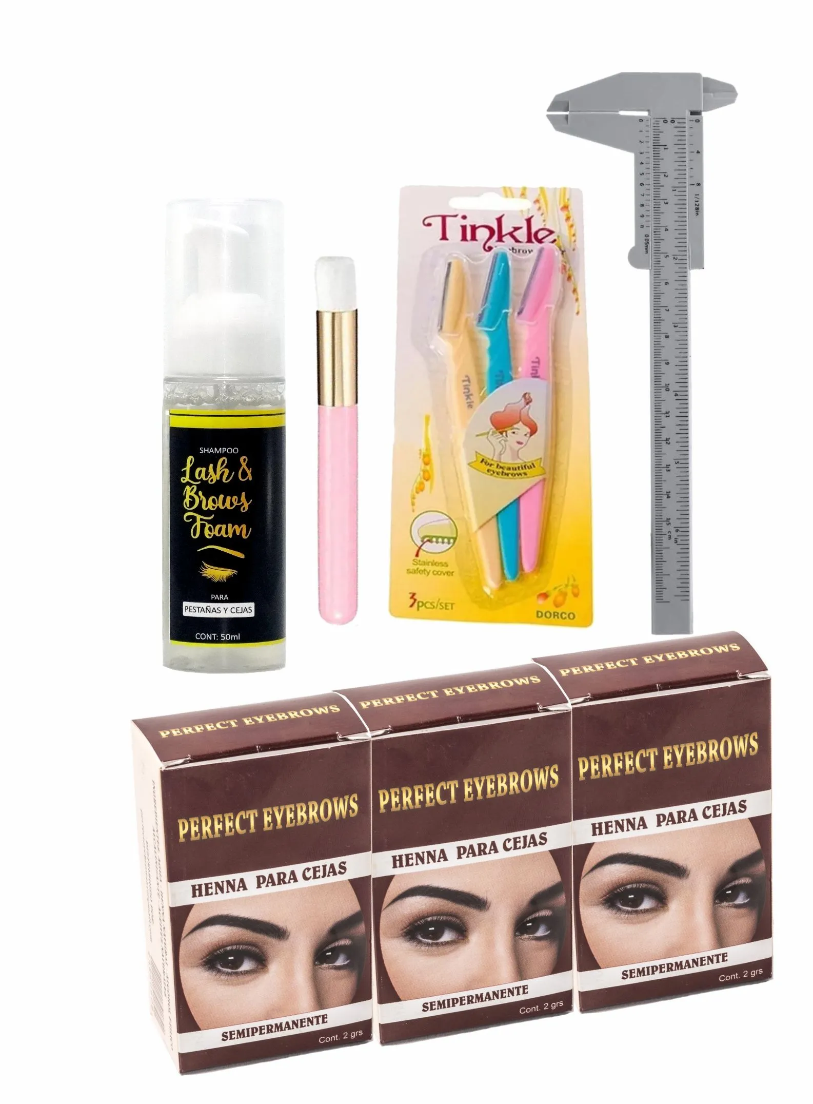 Kit de cejas semipermanentes Perfect Eyebrows - Imagen 1