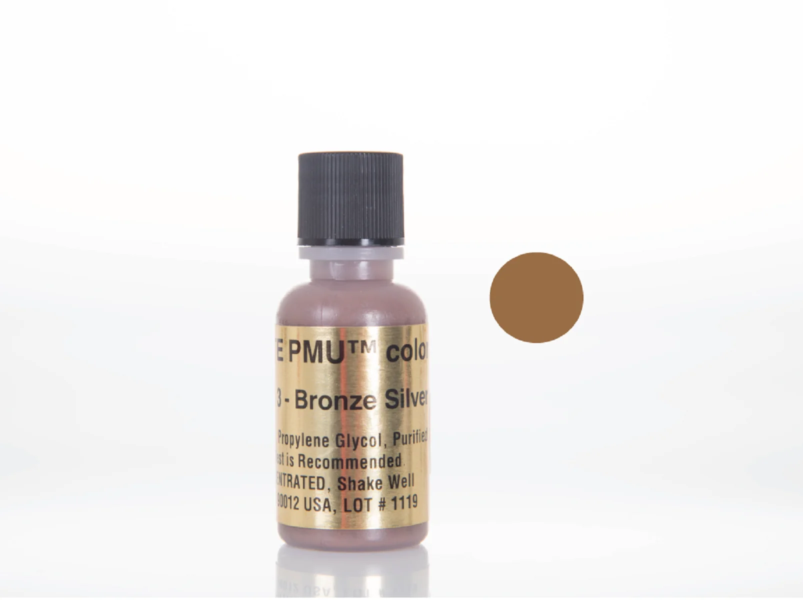 KP-20 Bronze Silver Pigmento Kp Pmu Microblading Micropigmentación - Imagen 16