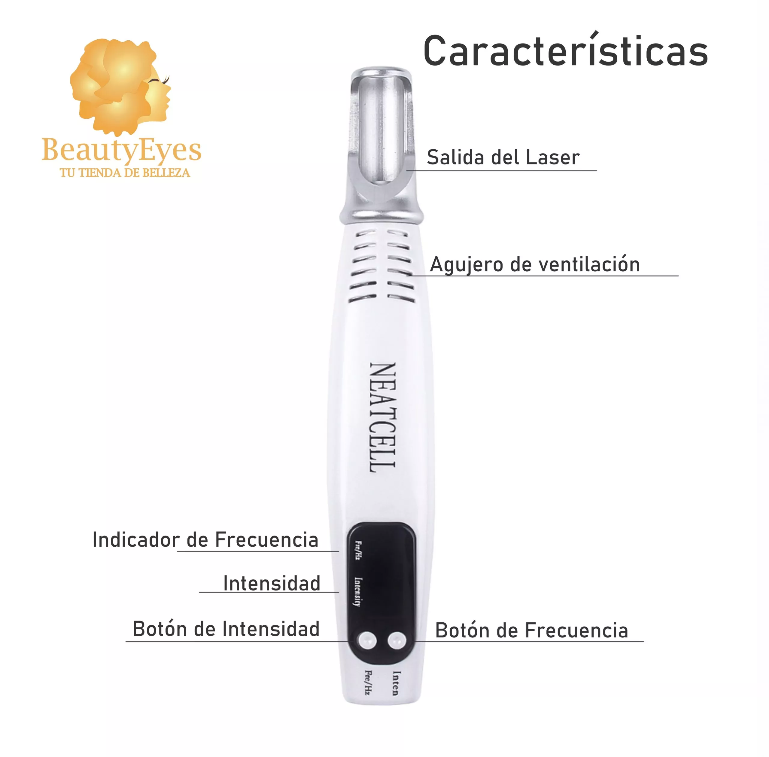 Laser Pico Second Pen luz azul/roja - Imagen 4