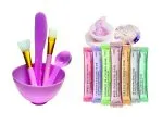 KIT DE PREPARACION DE MASCARILLAS HIDROPLASTICAS + 7 SACHET DE MASCARILLAS