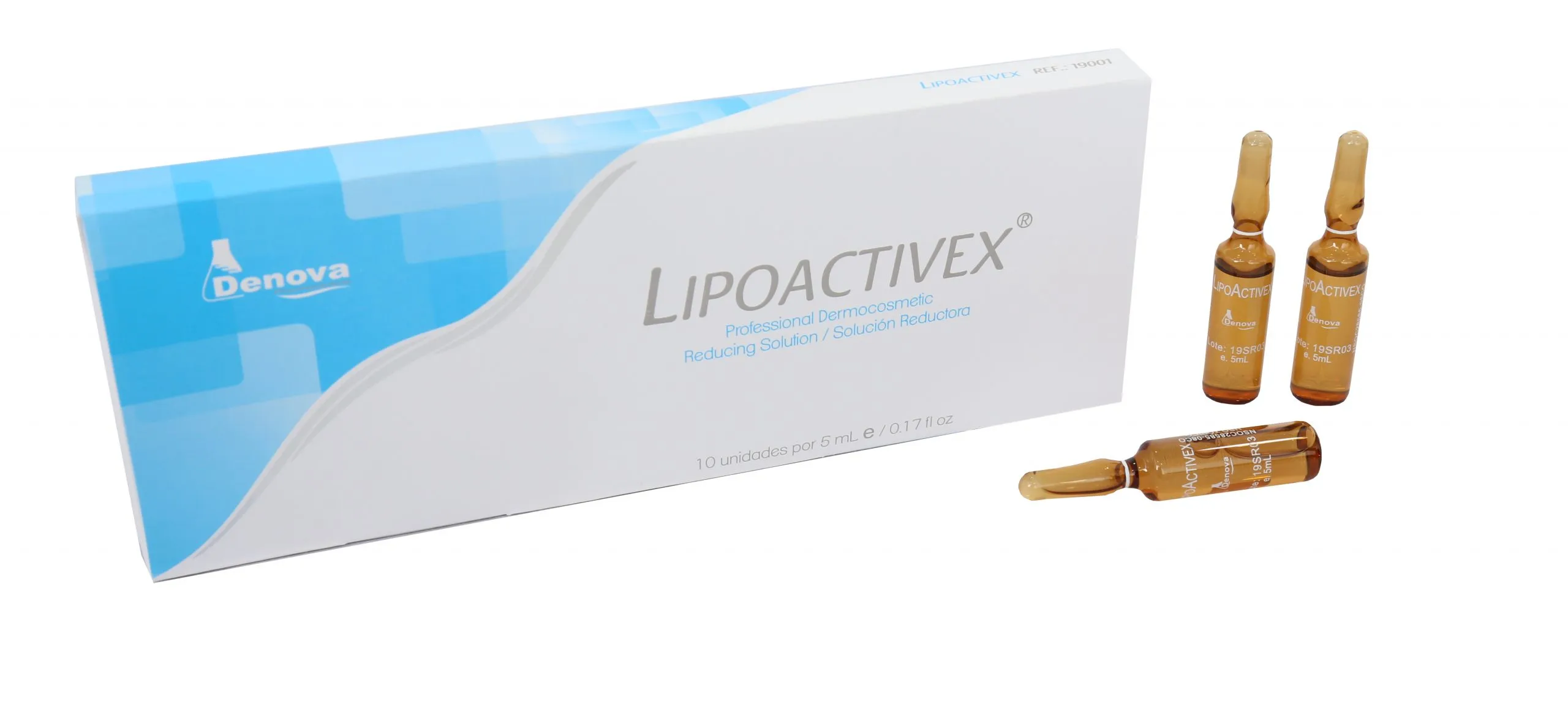 Lipoaxtivex LIPOACTIVEX (FOSFATIDILCOLINA CARNITINA) Amp 5ml - Imagen 1