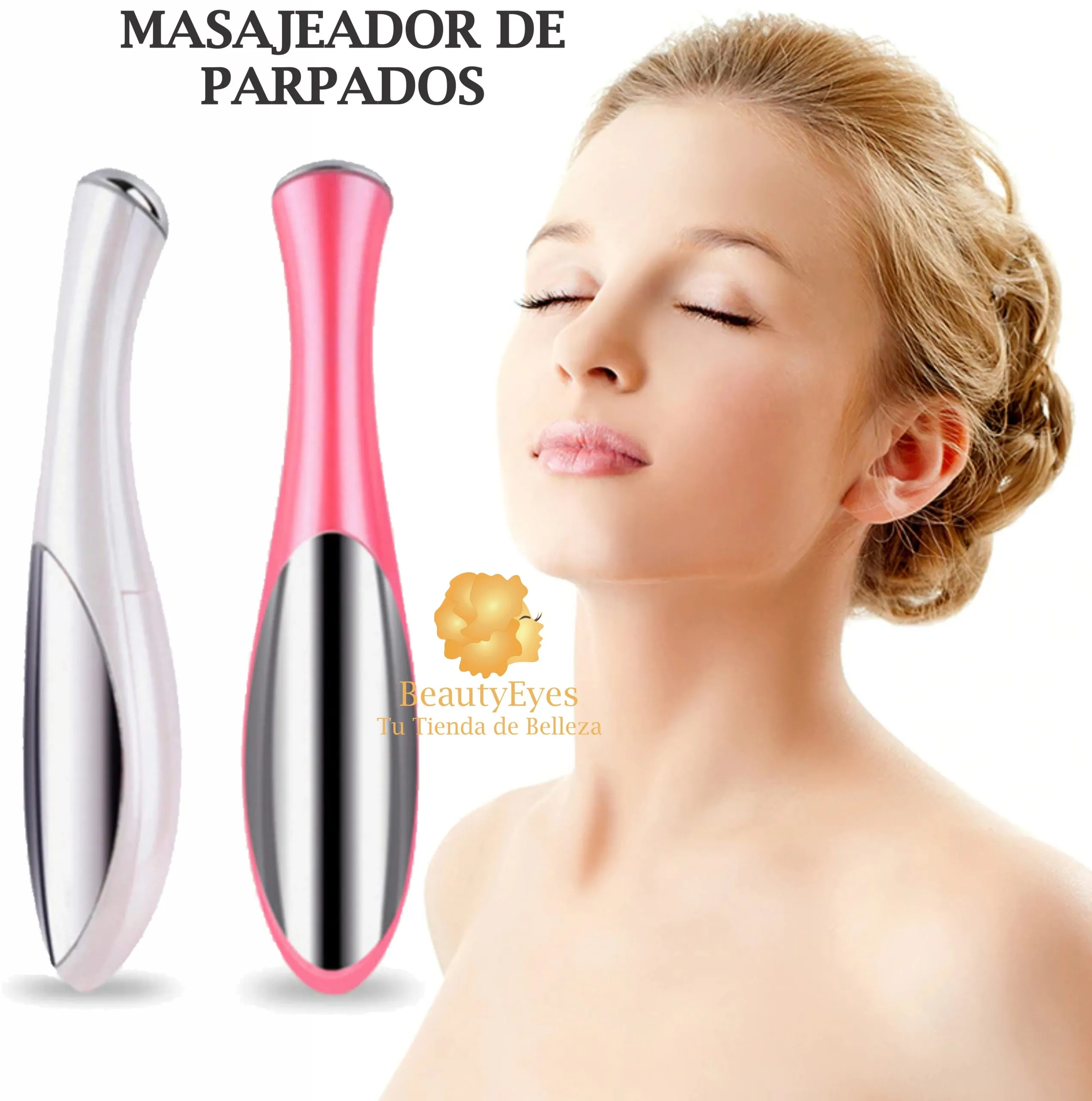 Masajeador De Ojos Electrico Parpados Ojeras - Imagen 3