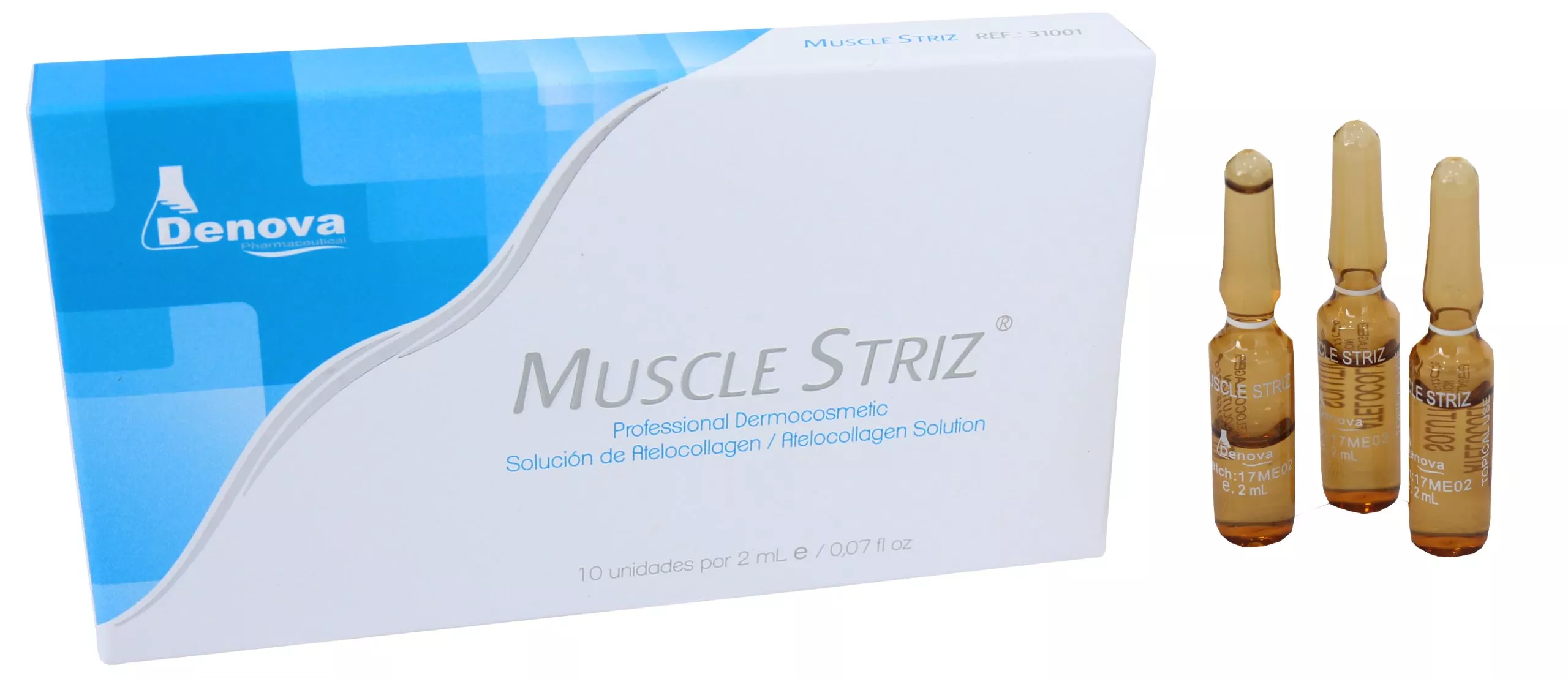 MUSCLE_STRIZ_1 Ampolla 2ml Muzcle Striz Denova - Imagen 1