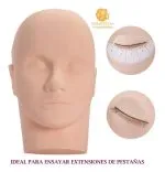 Maniqui Practica extensiones de pesta?as