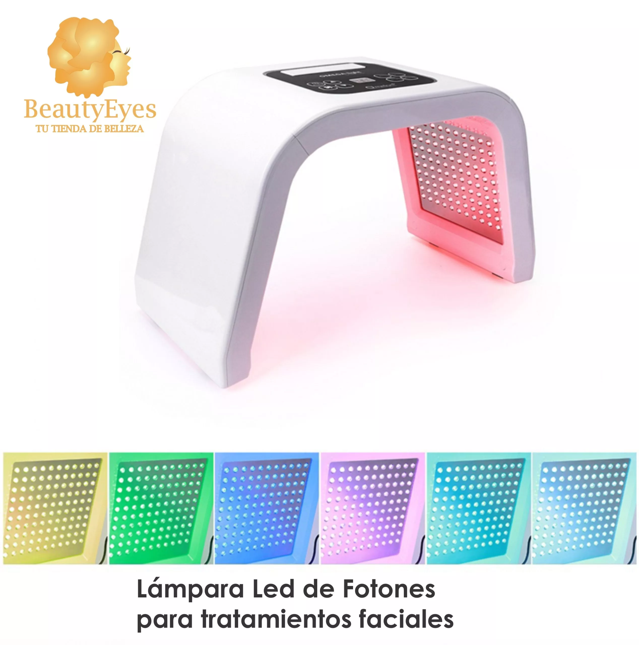 Lampara Led Fotones De 7 Colores Faciales, Bb-glow Antiedad - Imagen 3