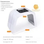 Lampara Led Fotones De 7 Colores Faciales, Bb-glow Antiedad - Imagen 4
