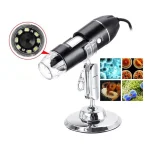 Microscopio Usb Digital+Luz Led Portatil