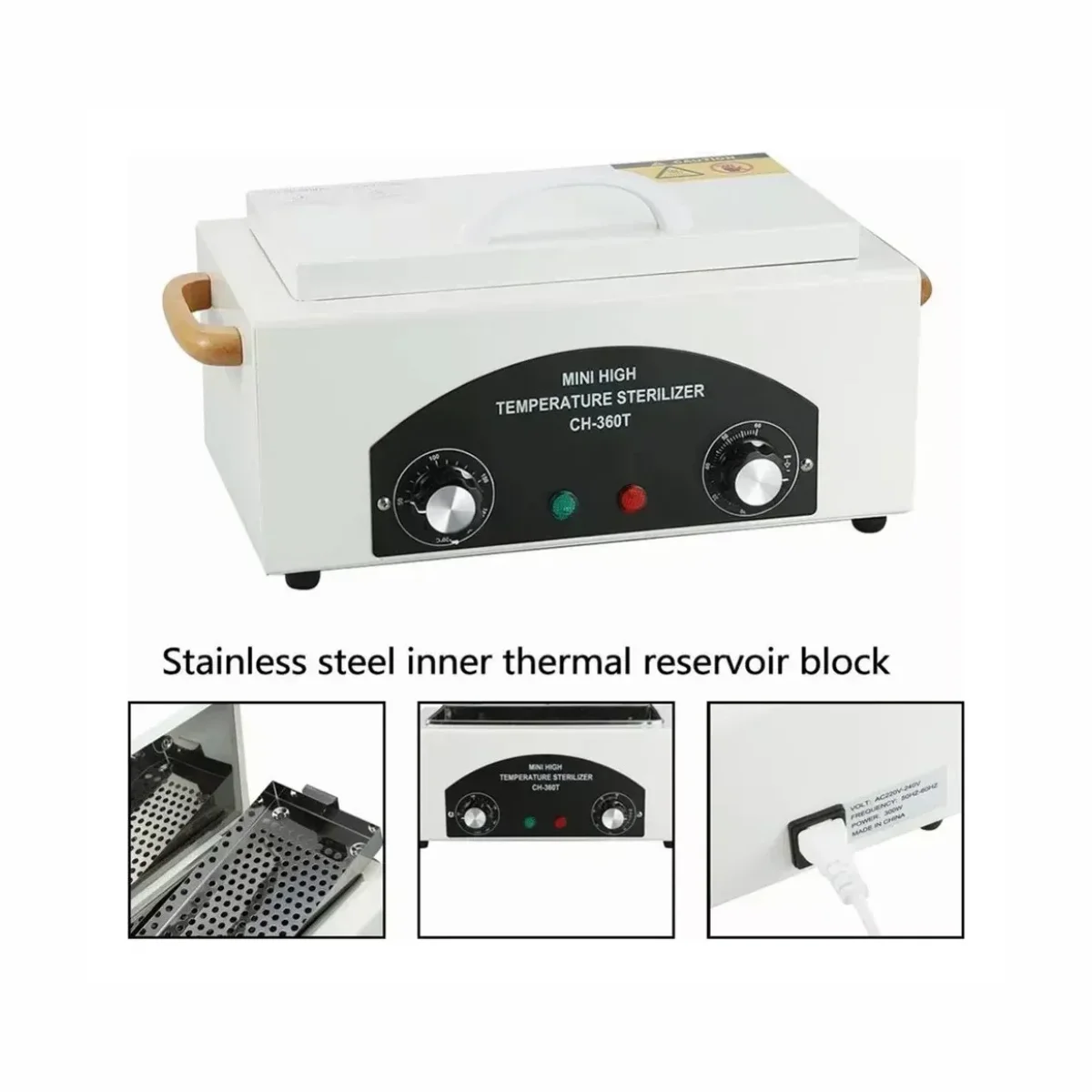 Esterilizador Calor Ch-360T Mini - Imagen 3