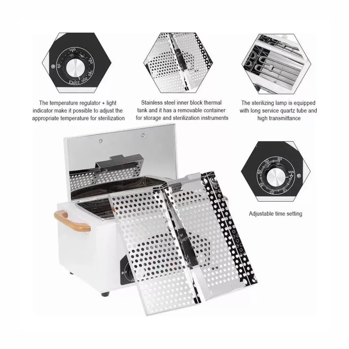 Esterilizador Calor Ch-360T Mini - Imagen 4