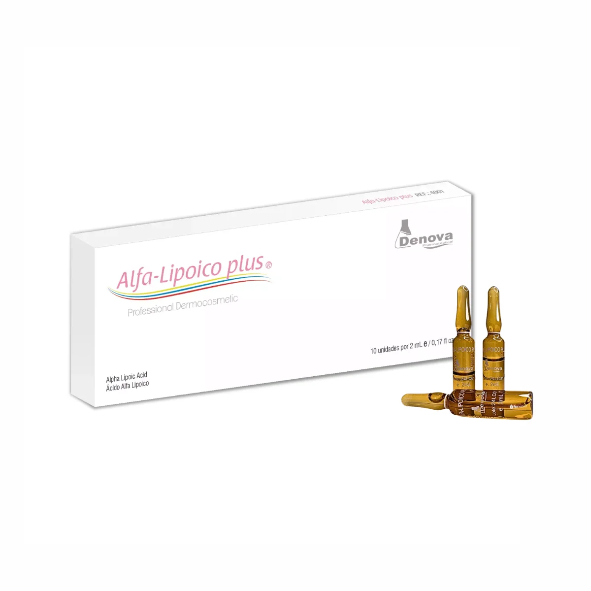 Alpha Lipoico Denova - Serum Antioxidante y Antienvejecimiento - Imagen 1