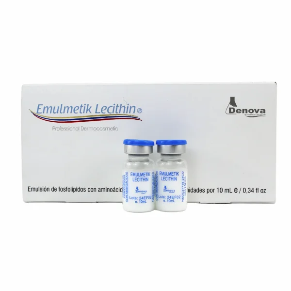 Emulmetik Lecithin / Phospholipids Vial X 10Ml Denova