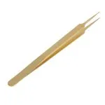 Pinza Recta-Plana Dorada Gold G01 Pesta?as Pelo A Pelo - Imagen 4