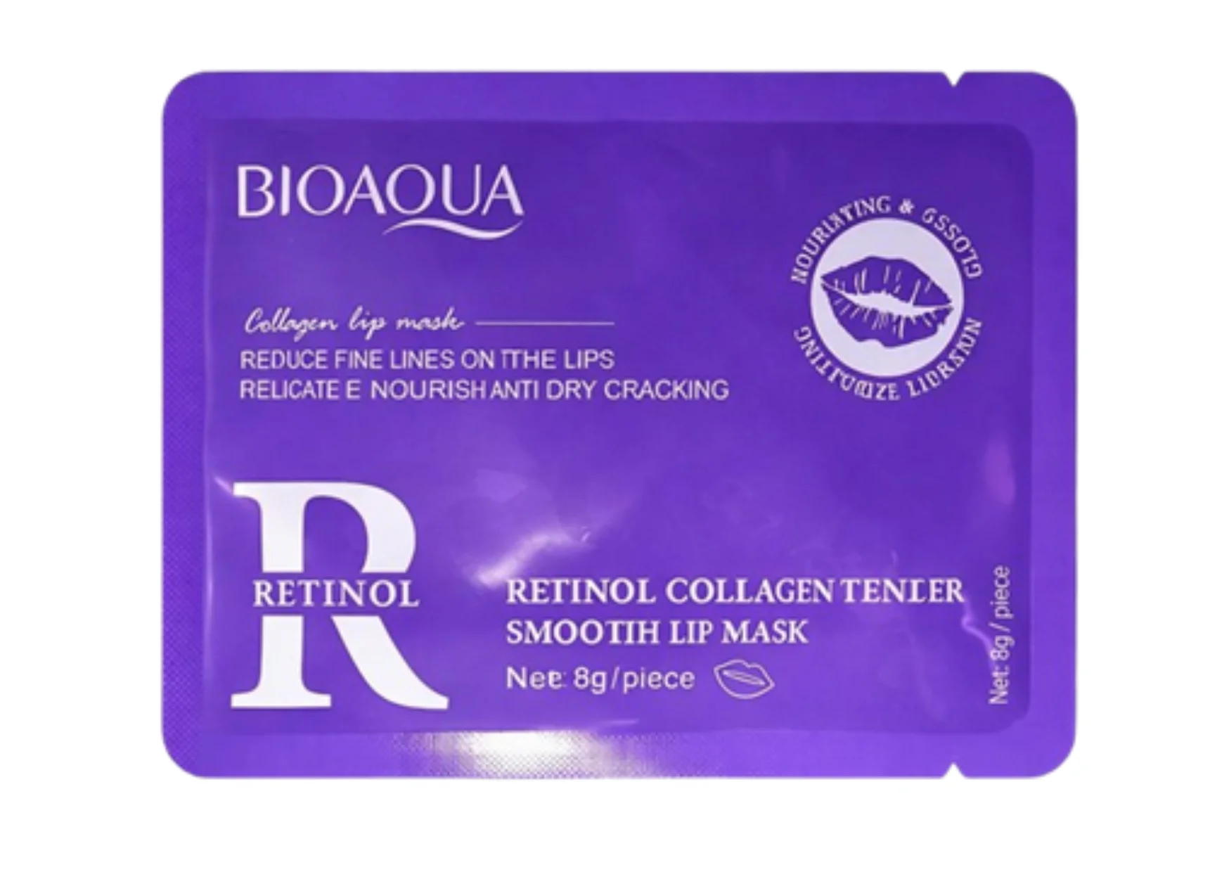 P0646 PARCHE COLAGENO DE LABIOS RETINOL BIOAQUA - Imagen 1