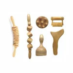 Kit De Maderoterapia 5 Piezas Masajes Reductores Aniceulitis
