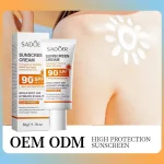 Protector Solar En Crema Con Aloe Vera Y Vitamina E Sadoer - Imagen 4