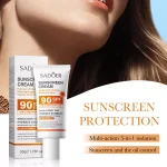 Protector Solar En Crema Con Aloe Vera Y Vitamina E Sadoer - Imagen 5
