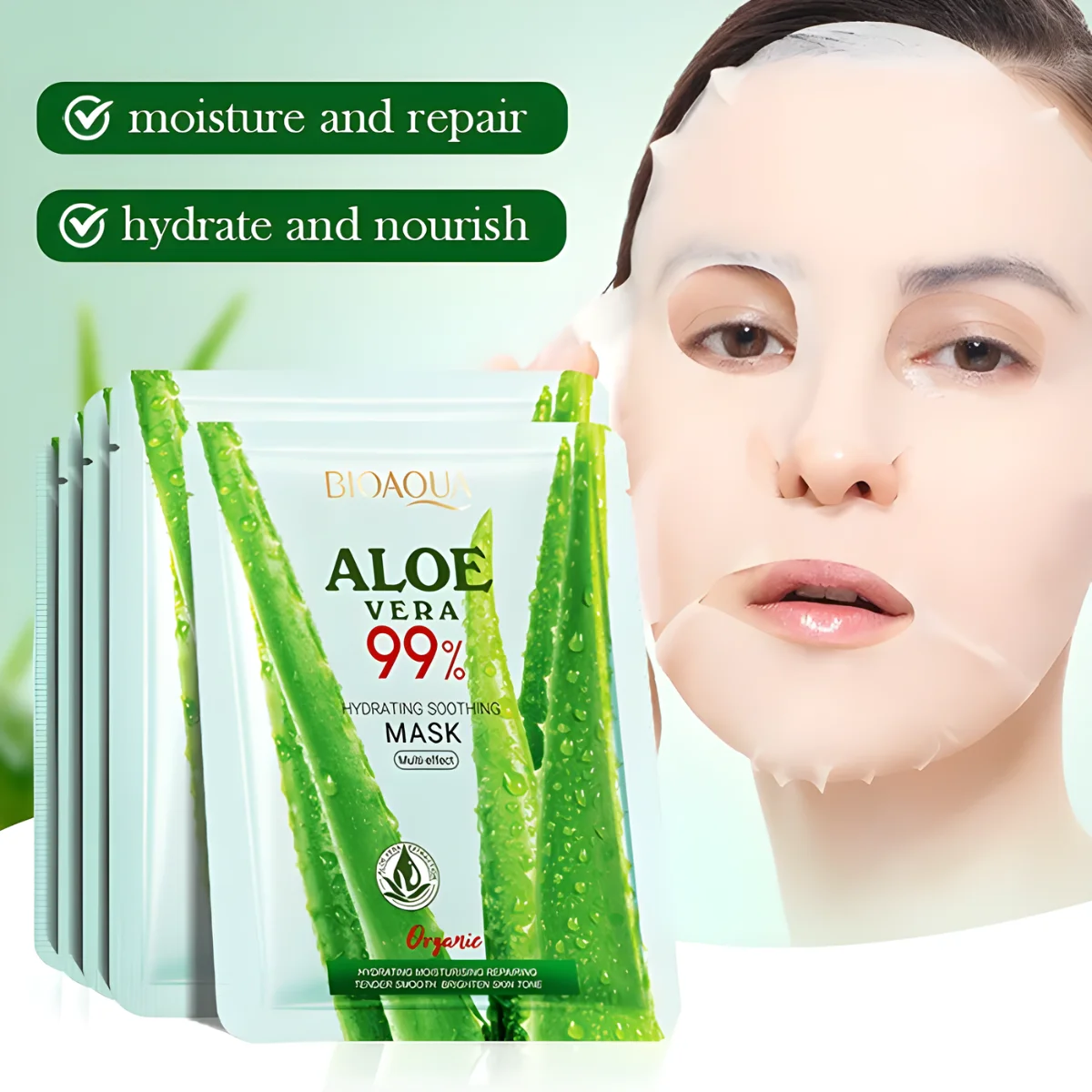 Velo Facial Aloe Vera 99% - Imagen 4
