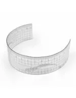 Regla Rectangular Reutilizable Plastica Cejas - Imagen 3