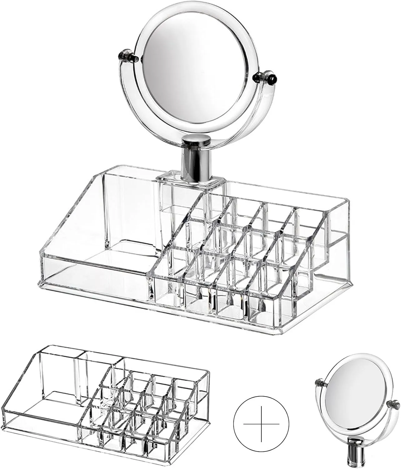 Organizador Acrilico + Espejo Doble - Imagen 3