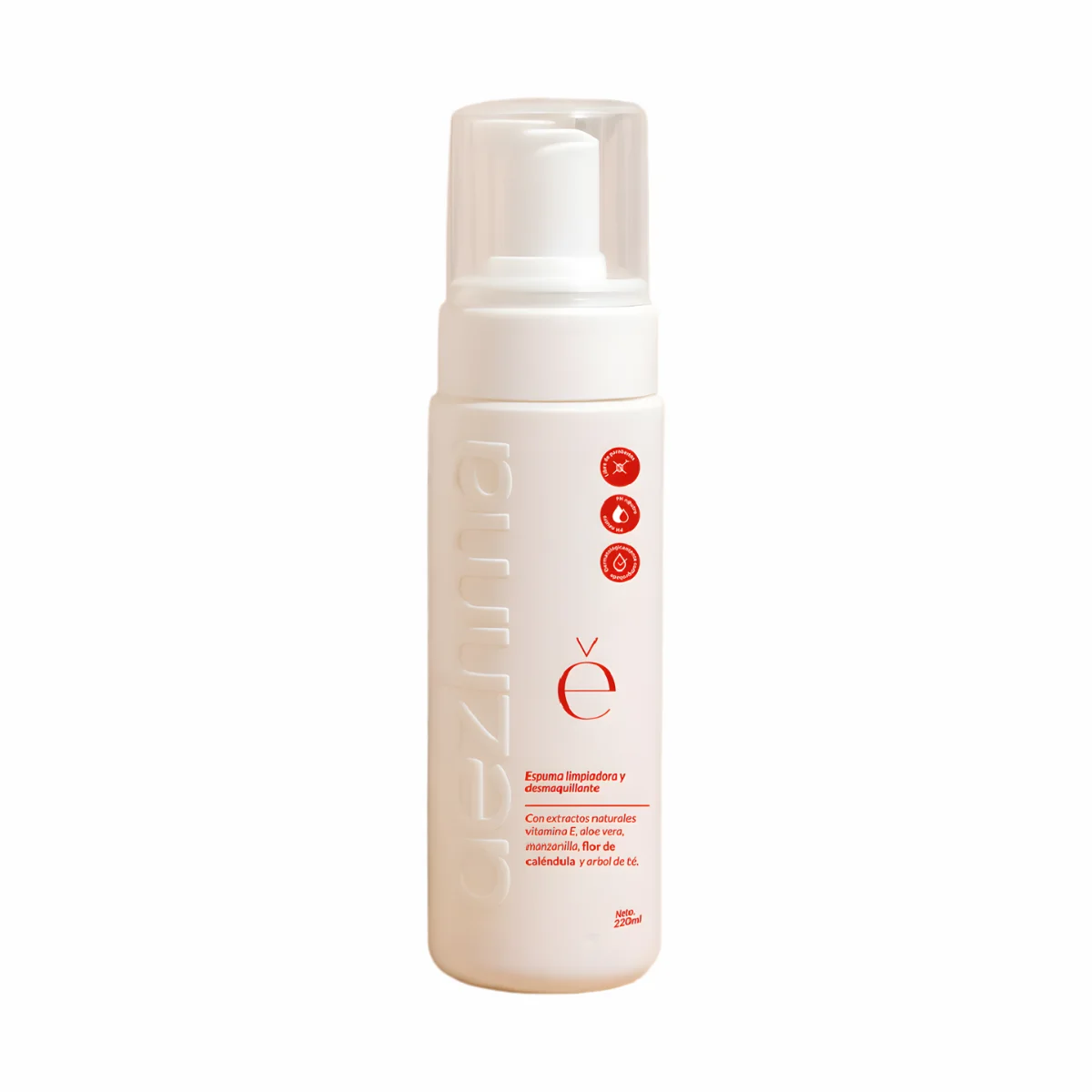 Espuma Shampoo Dezhma Limpiadora Desmaquillante 220Ml - Imagen 1
