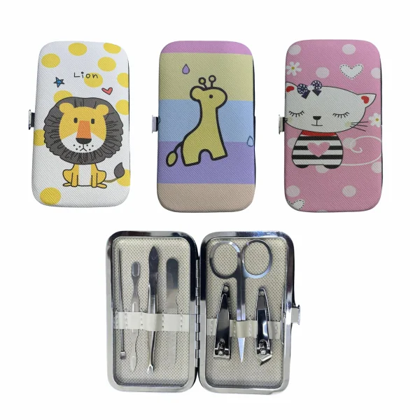 Kit Manicura Y Pedicura 5 Pcs Estuche Diseño Disp