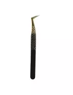 Pinza L Volumen Ruso negra + dorada