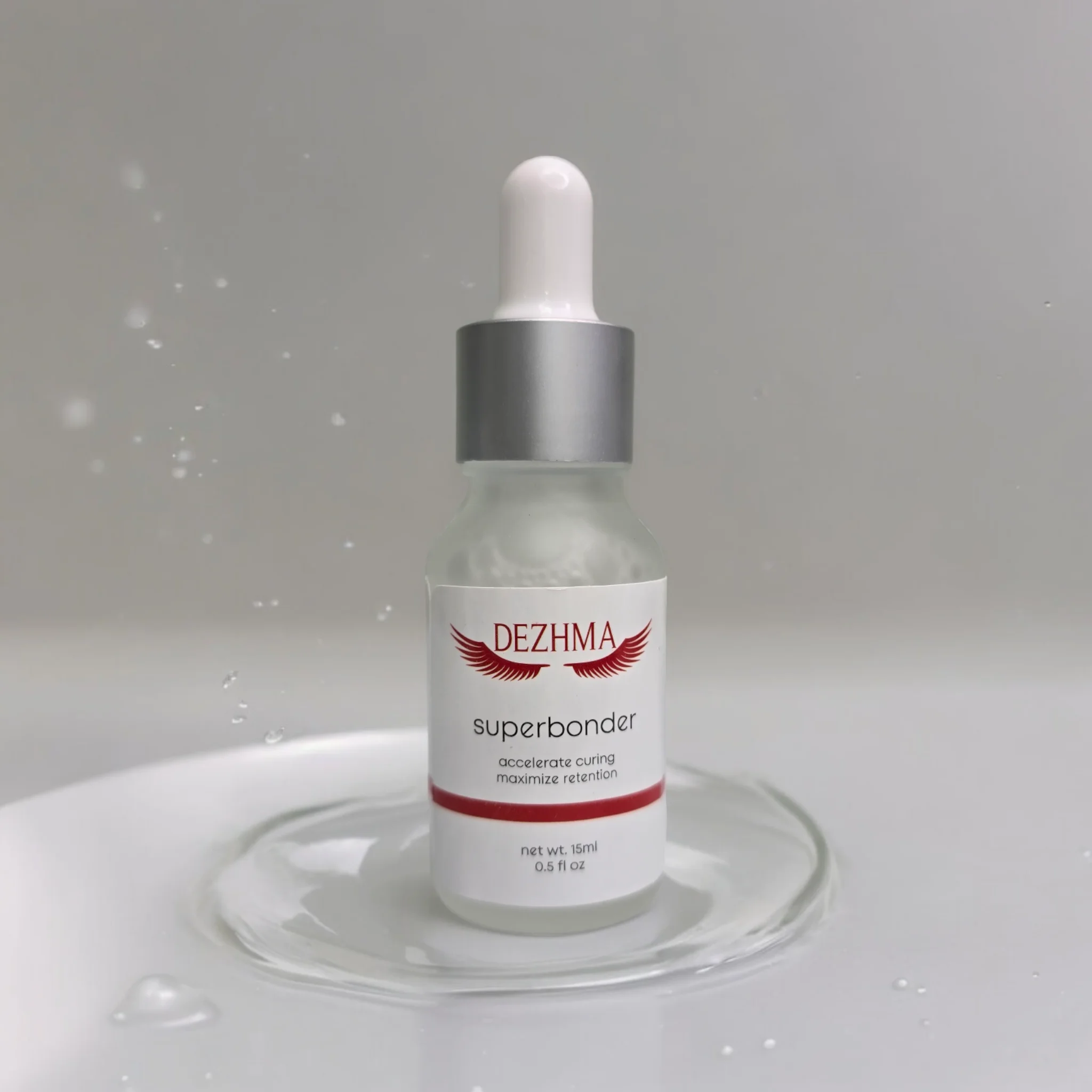 P1734_SUPER BONDER DEZHMA ACELERADOR 15ml UND Superbonder Agente Fortalecedor Pestañas - Imagen 1