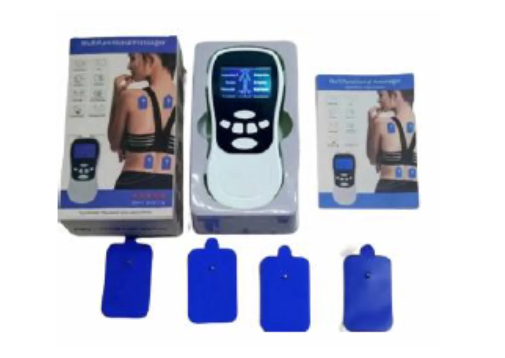 P1746 GIMNASIA PASIVA LE-20 4 ELECTROESTIMULADOR EMS TENS - Imagen 1