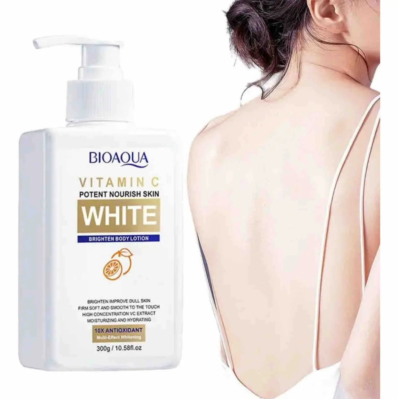 Crema Corporal Aclarante Vitamina C White 300Gr - Imagen 3