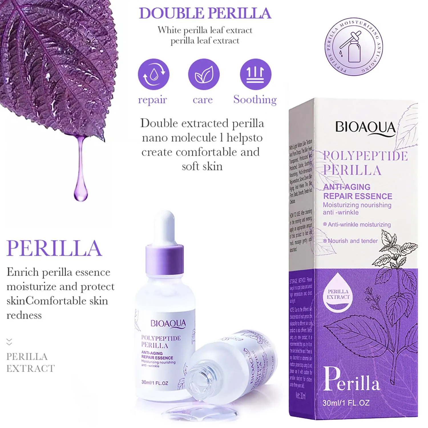P1886 SUERO ANTI AGE ANTIOX POLIPEPT PERILLA 30ml BQY56440_04 Suero Anti Age Antiox Polipept Perilla 30Ml - Imagen 3