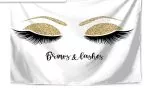 Cobija-Manta Blanca+Dorado Pesta?a + Cejas