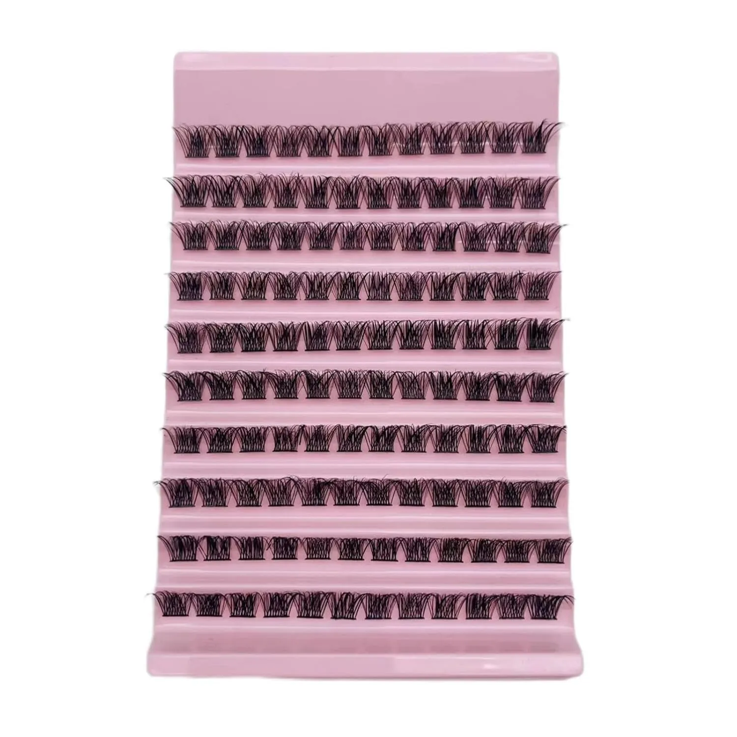 Set de Pestañas Cluster + Pinza + Pegante D006-Mix - Imagen 2