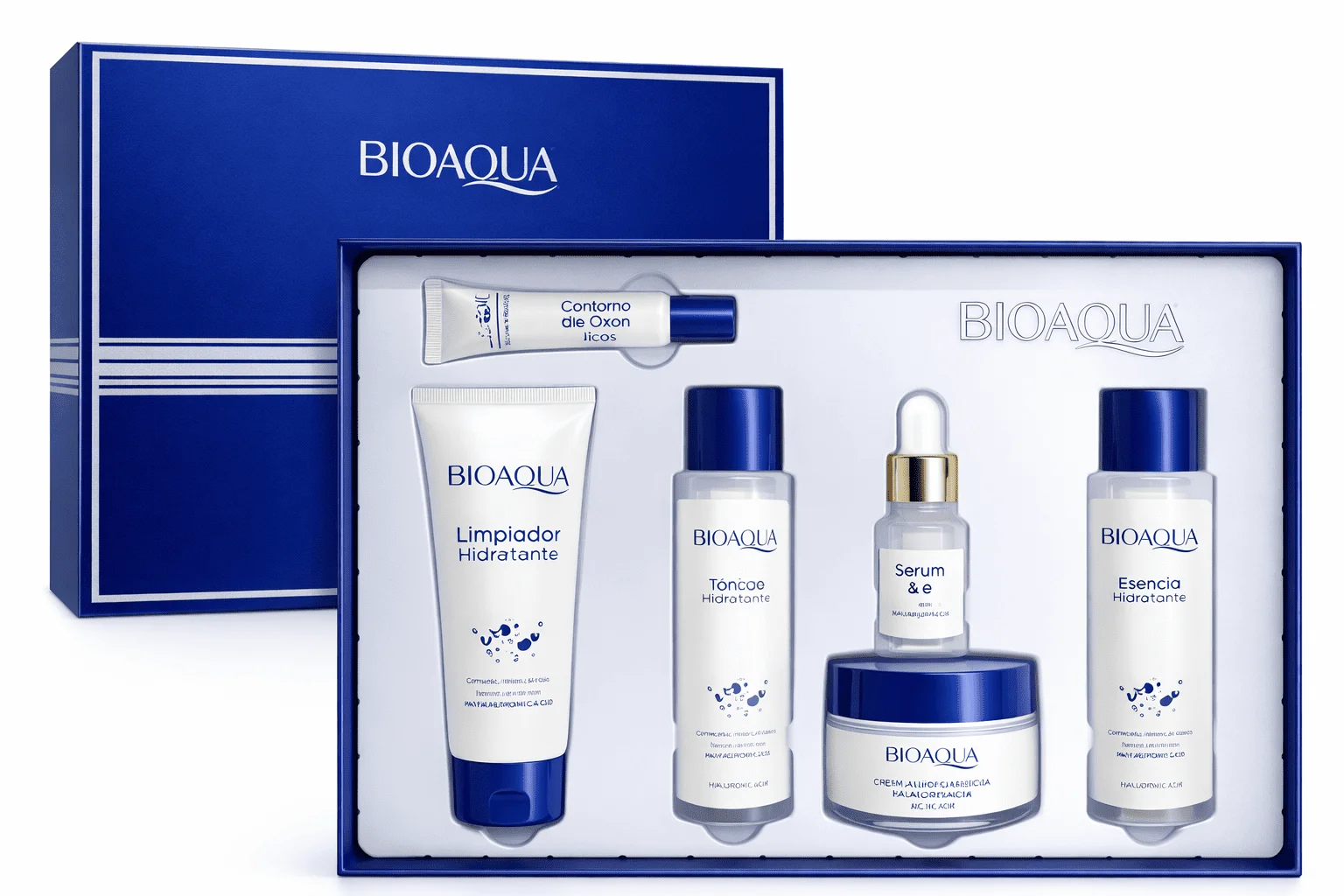 P2166 KIT FACIAL ACIDO HIALURONICO 6 PCS - Imagen 1