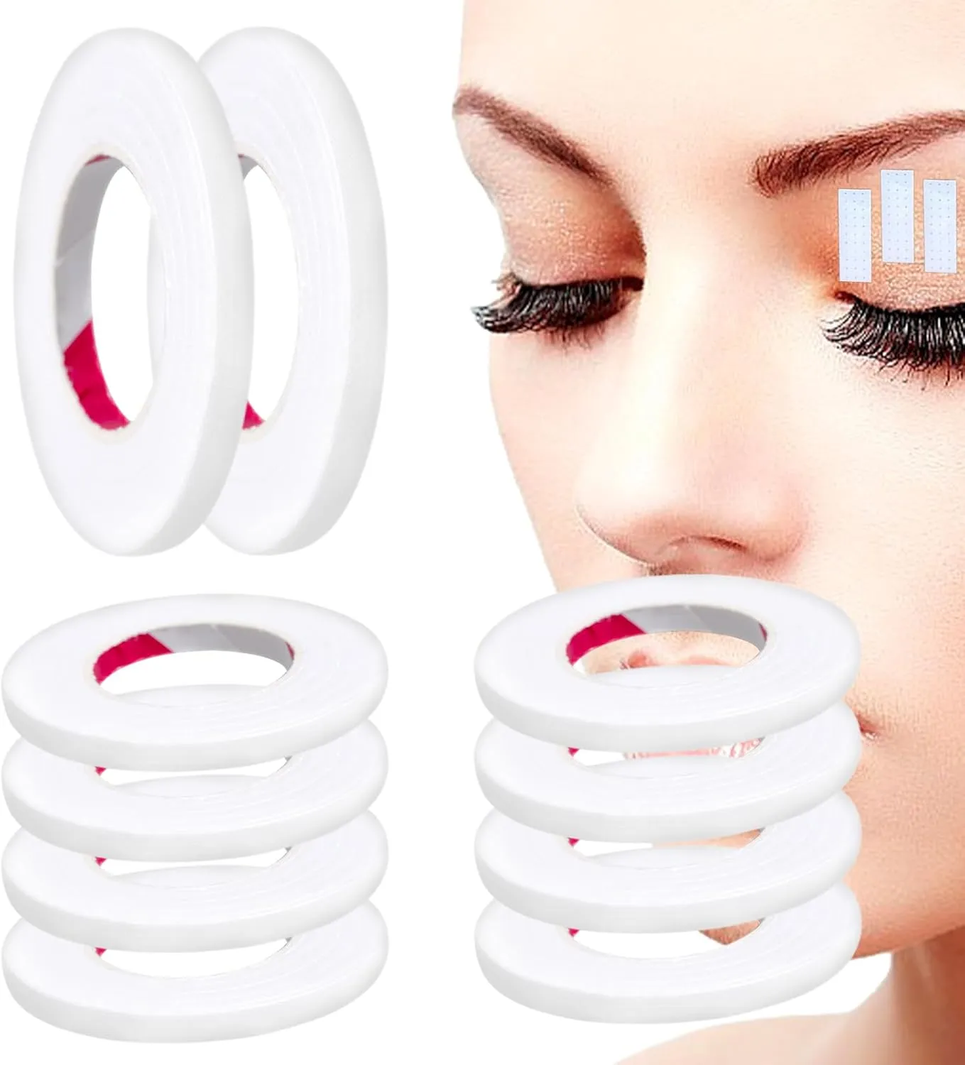 P2178_CINTA_DELGADA_AISLANTE_PARPADO_BLANCO_UND Cinta Delgada Aislante Parpado Blanco - Imagen 2