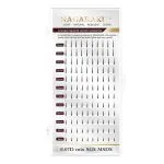 Pestañas Nagaraku Tipo AA Tapered Flat 0.07-D-Mix - Imagen 2